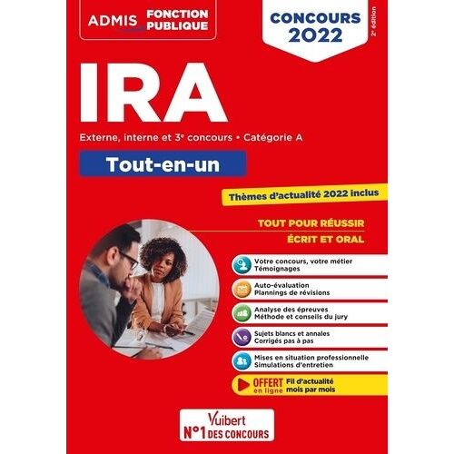 Concours Ira (Instituts Régionaux D'administration) - Tout-En-Un, Externe, Interne Et 3e Voie