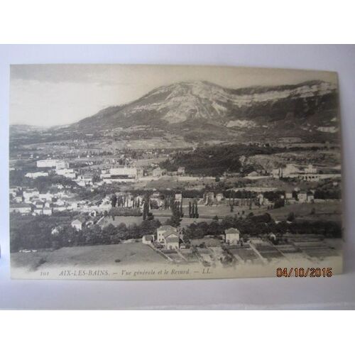 Cpa 73 Aix Les Bains Vue Générale Et Le Revard - Non Écrite
