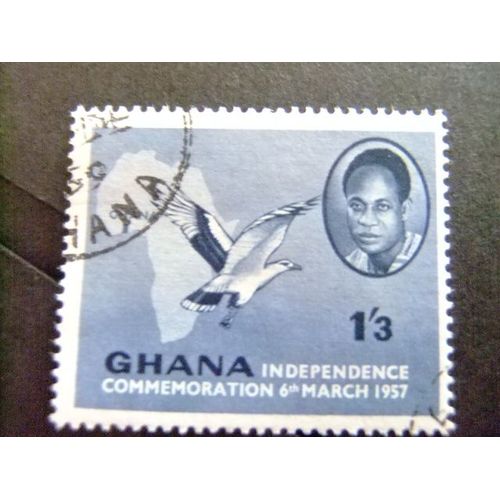 Ghana 1957 Président Nkrumah Yvert 13 Fu