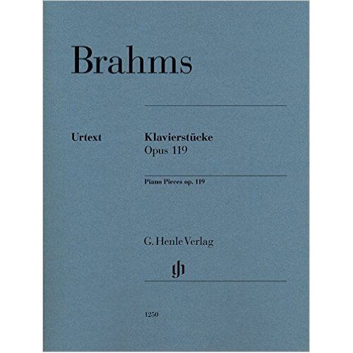 Klavierstücke Op. 119 Für Klavier Zu Zwei Händen. Revidierte Ausgabe Von Hn 123