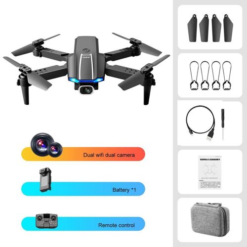 Mini Drone S65, Caméra 4k, Avec Wifi Fpv, Télécommande Portable Pliable, Quadricoptère Rc, Jouets
