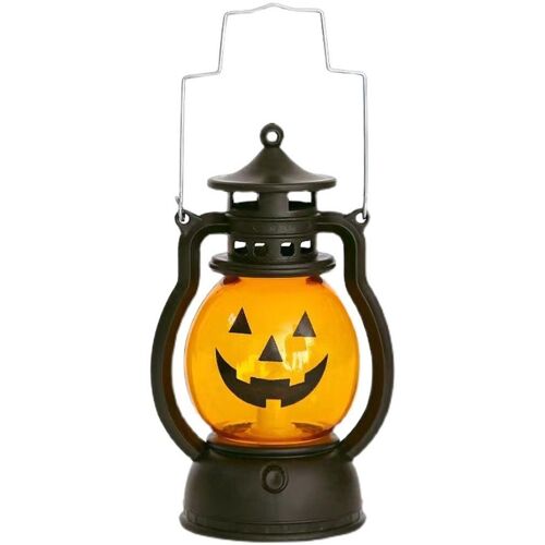 Lanterne Led Suspendue À Motif Fantôme Citrouille Pour Halloween, Lampe À Bougie Effrayante, Accessoires De Décoration Pour La Maison, Jouet Pour Enfants
