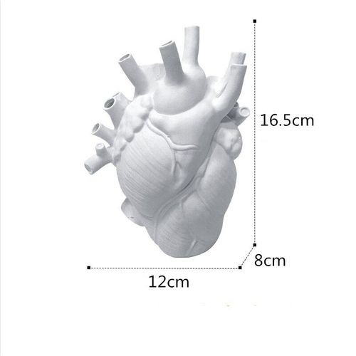 blanc - Vase en résine blanche artificielle moderne, Arrangement de fleurs séchées, Vase de comptoir, décoration de bureau salon