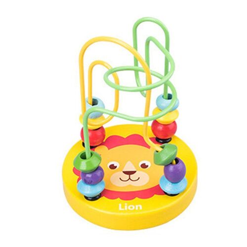 Jouets Montessori pour bébés, montagnes russes en bois, labyrinthe de perles, Puzzle éducatif, jouet mathématique pour enfants de 1, 2 et 3 ans