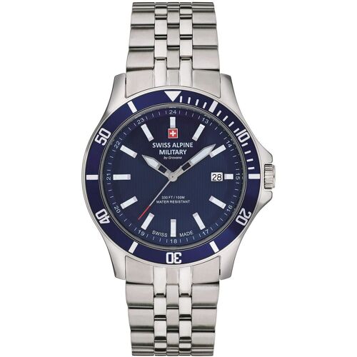 Mens Watch Swiss Alpine Military 7022.1135, Quartz, 42mm, 10atm
