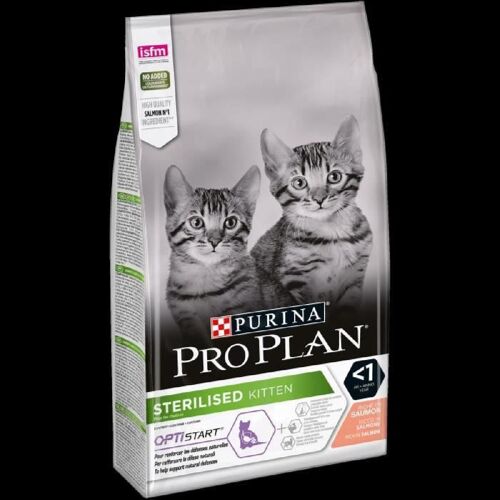 Pro Plan Croquettes Pour Chat Sterilisé Au Saumon - 1.5kg