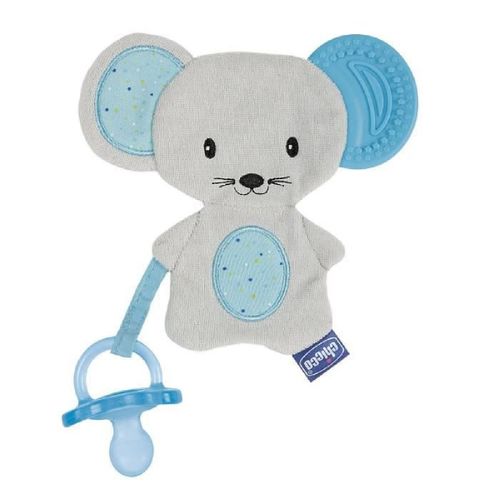 Chicco Fresh Friends Doudou De Dentition +4m Bleu