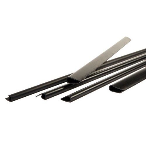 Pavo A4 3mm Baguettes De Reliure - Noir (Lot De 100)
