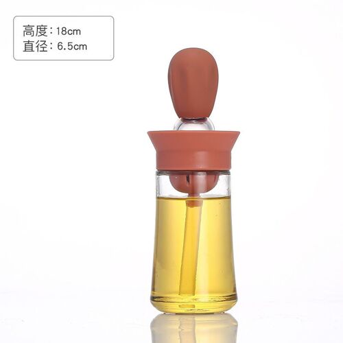 Bouteille D'huile En Silicone Pour Cuisine, Brosse De Cuisson, Gril, Distributeur De Brosses À Steak, Outil De Barbecue