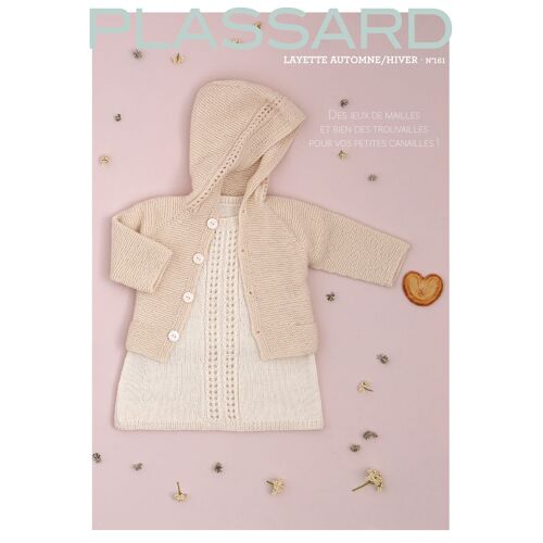 Catalogue Tricot Plassard N°161 : Layette Nouveautés Et Intemporel Hiver