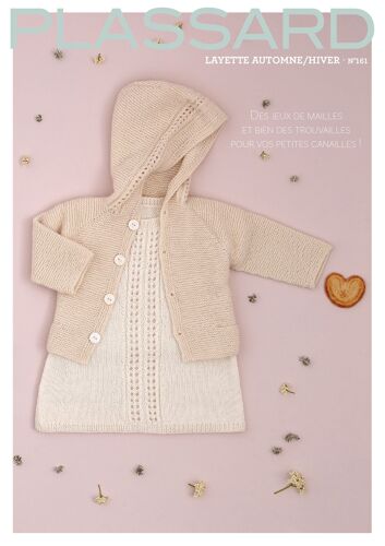 Catalogue Tricot Plassard N°161 : Layette Nouveautés Et Intemporel Hiver