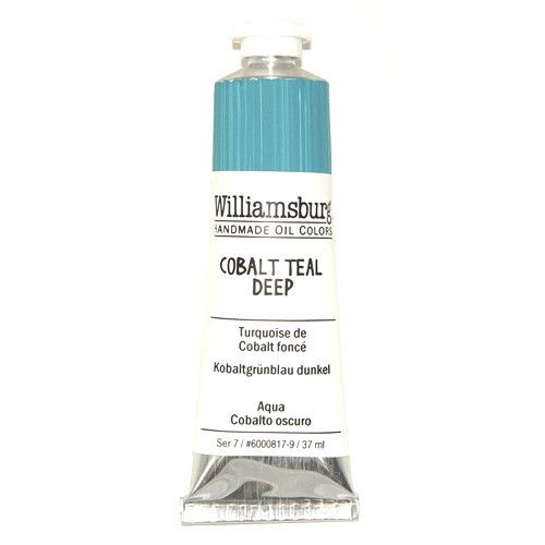 Peinture À L'huile Williamsburg 37ml Turquoise De Cobalt Foncé S7