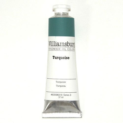 Peinture À L'huile Williamsburg 37ml Turquoise S3