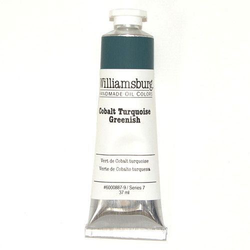 Peinture À L'huile Williamsburg 37ml Vert Turquoise De Cobalt S7