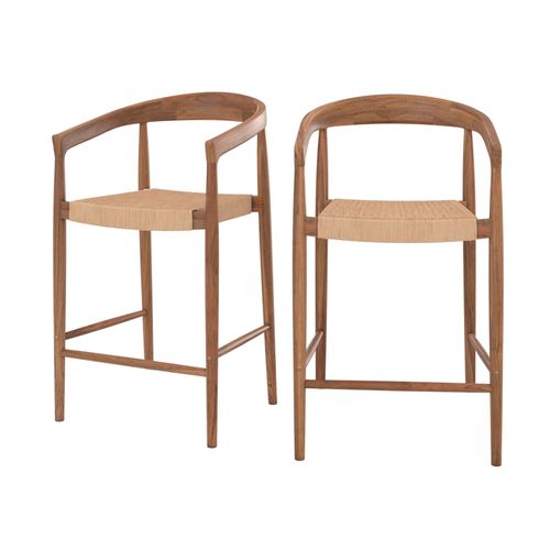 Chaise Pour Îlot Central 65 Cm (Lot De 2) - Bali