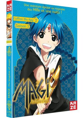 Magi - The Kingdom Of Magic - Saison 2, Box 2/2 - Blu-Ray