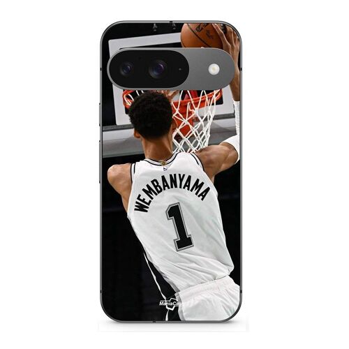 Coque Google Pixel 9 Victor Wembanyama N°1 San Antonio Spurs Dunk