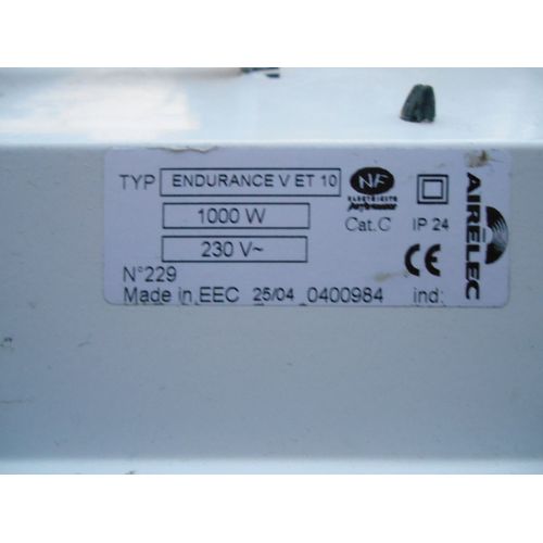 radiateur radian 1000W