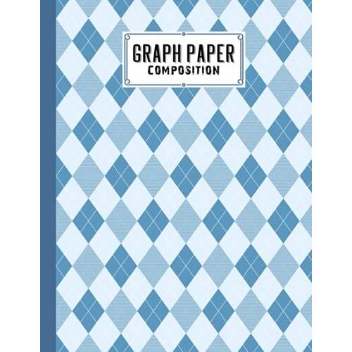 Graph Paper Composition Notebook: Grid Paper Notebook, Quad Ruled With Diagonal Cover Design | 100 Sheets, Size 8.5" X 11" By Alexandra Arnold