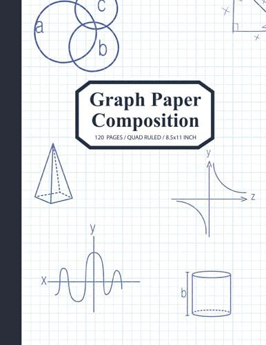 Graph Paper Notebook: Graph Paper Composition Notebook For Students , Math , Science , Art , Large Simple Graph Paper Journal / 120 Quad Ruled 4x4 ... 8.5 X 11 Inches , ( Gifts For Math Lovers ).
