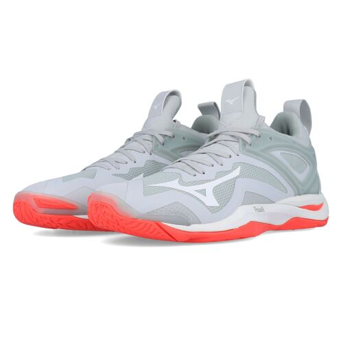 Mizuno Wave Mirage 3 Chaussures De Sport En Salles Baskets Rose Blanc