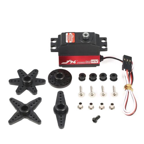 engrenage métallique étanche PDI-HV2545MG, Servo gyroscopique numérique sans noyau pour hélicoptère RC 450 500 à aile fixe