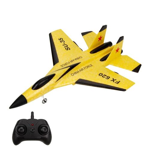 Drone Planeur Radiocommandé Su35 2.4g, Avion À Ailes Fixes, En Mousse, À Lancer À La Main, Jouet Pour Garçons Fx620 2ch-Générique