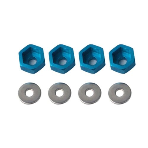 Adaptateur Pour Hsp 1/10 Rc Car Buggy Monster Bigfoot Truck, 4 Pièces, Jante De Roue Hexagonale 12mm Tour 17mm, Peut Utiliser Des Pneus 1/8, Ca4365