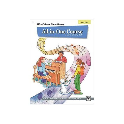 Alfred's Basic All-In-One Course, Bk 4: Lesson * Theory * Solo