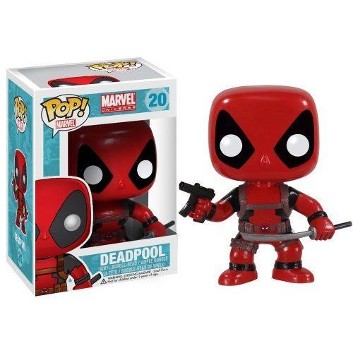 Figurine Pop - Marvel Deadpool - Deadpool Avec Sabre - Funko Pop N°20