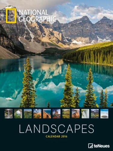 Calendrier Poster 2016 - National Geographic  Landscapes -  - 48x64 Cm