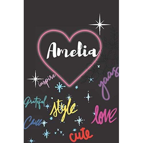 Amelia: Personalized Notebook With Name