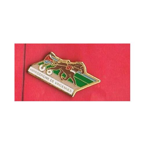 Pin's Hippodrome De Vincenne Cheval Cavalier Ref 170