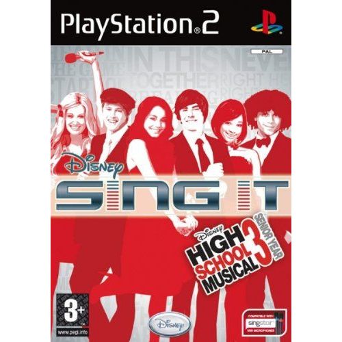 Playstation 2 Disney Sing It High School Musical 3 Senior Year