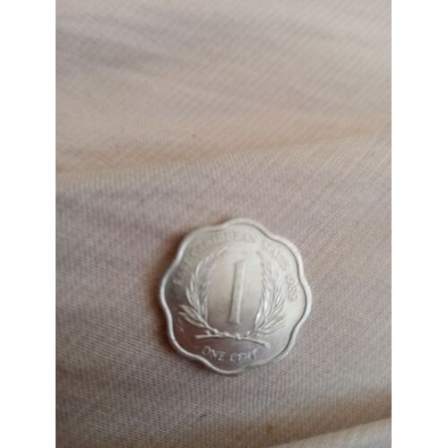 Monnaie 1 Cent East Caribbean States 1989