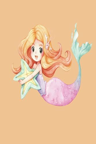 Mermaid Journal: Pretty Mermaid Glitter Scales Wide Ruled Notebook Lined Journal | 120 Pages | 8.5" X 11" | Children Kids Girls Teens Women