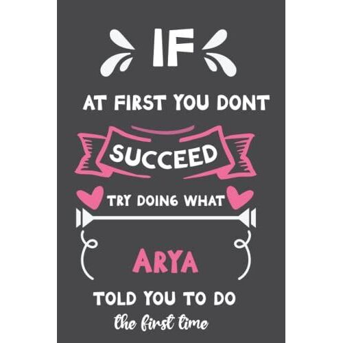 If You Don't Succeed Gianna Gift: Name Personalized Birthday Funny Christmas Joke Journal: This Design Is The Perfect Gift Idea For Anyone Named Gianna