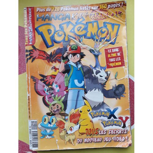 100% Pokemon Parade 14 Manga Kids Plus De 720 Pokemon Listes
