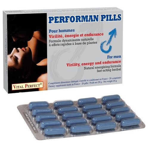 Performan Pills Pour Virilité, Énergie Et Endurance Par Vital Perfect