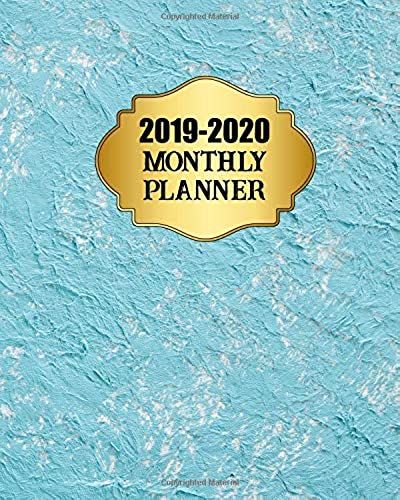 2019-2020 Monthly Planner: 2 Year 24 Months Jan 2019 To Dec 2020 Yearly Monthly And Weekly Calendar Planner For Academic Agenda Schedule Organizer Logbook Plan 154 Pages Quality Cream Paper (Academic
