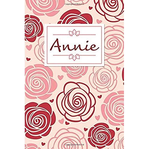 Annie: Personalised Notebook / 120 Lined Pages / Perfect For Journaling And Writing Notes.