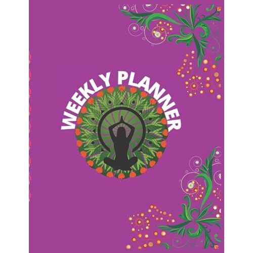 Weekly Planner: Yoga Daily Planner