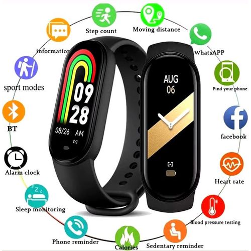 Xiaomi Mi Smart Band 8 Active Noir