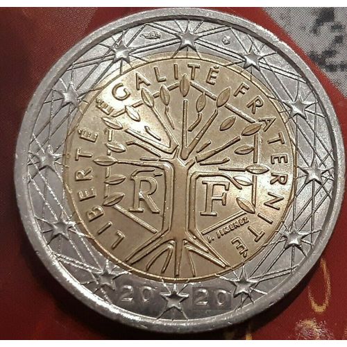 France Pièce De 2 Euros 2020 Arbre De La Liberté