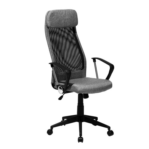 Chaise de bureau Gris foncé PIONEER