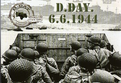 Cp Ww2 - Grand Modèle - D-Day 6.6.1944