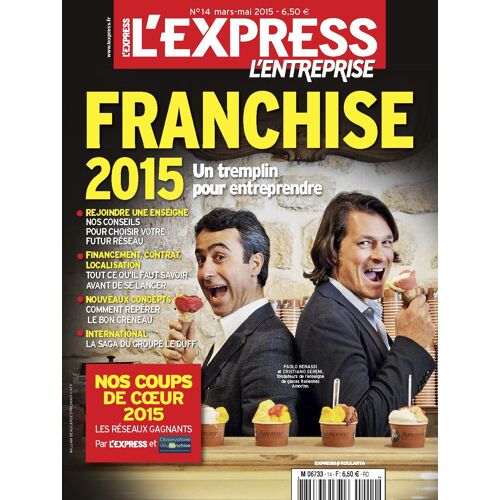 L'express L'entreprise N°14  - Franchise 2015