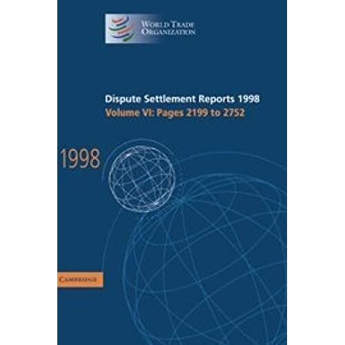 Dispute Settlement Reports 1998