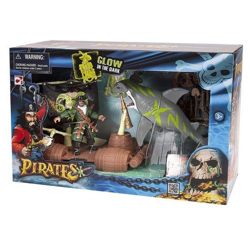 Pirate, Radeau Et Animal Des Mers