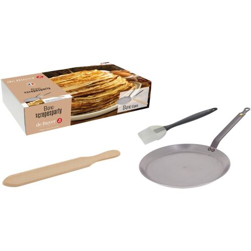 Set D'ustensiles De Cuisine De Buyer Crepiere Mineral B 26cm